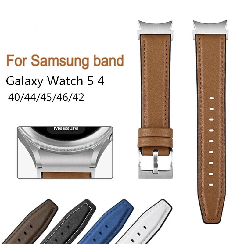 Ремешок кожаный и силиконовый для Samsung Galaxy Watch 4 5 40 мм 44 мм, браслет для часов 5 Pro 45 мм/Watch 4 Classic 46 мм 42 мм, без зазора
Ремешок кожаный и силиконовый для Samsung Galaxy Watch 4 5 40 мм 44 мм, браслет для часов 5 Pro 45 мм/Watch 4 Classic 46 мм 42 мм, без зазора