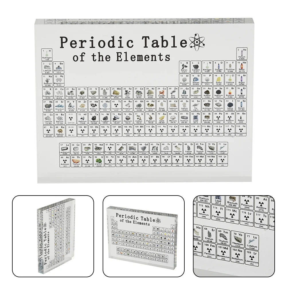 Chemical Periodic Table With Element 85-bit Desks Display Home Decor Ornament School Science Studying Teaching
Chemical Periodic Table With Element 85-bit Desks Display Home Decor Ornament School Science Studying Teaching