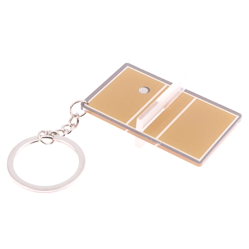 Beach Volleyball Acrylic Keychain Acrylic Mini Volleyball Playground Keyring Pendant Three-dimensional Two-sided Court Key Holde
Beach Volleyball Acrylic Keychain Acrylic Mini Volleyball Playground Keyring Pendant Three-dimensional Two-sided Court Key Holde