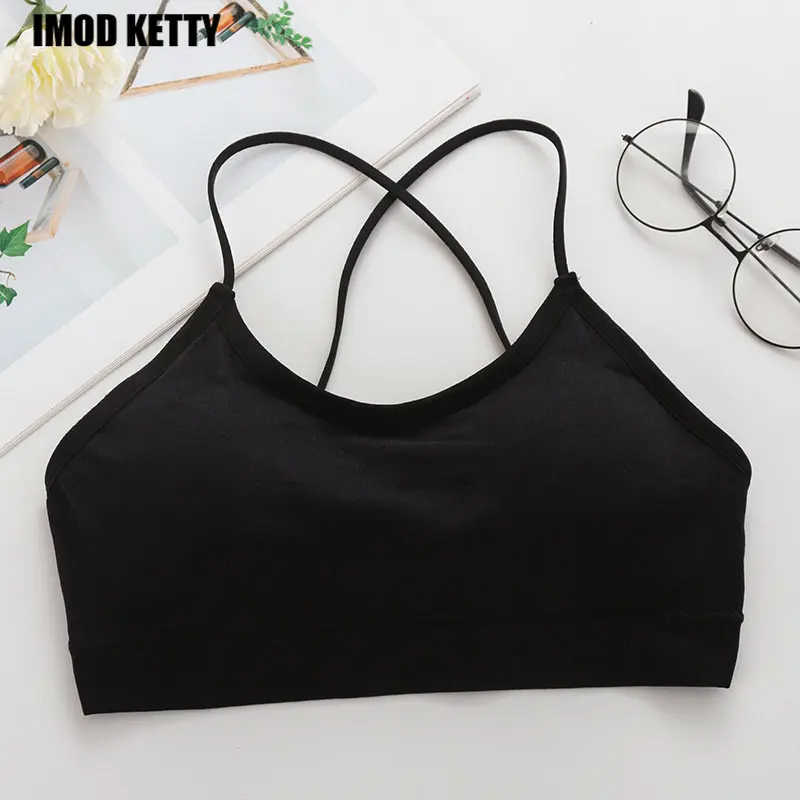 New Spring and Summer New Casual French Double Cross Shoulder Strap Breast Wrapping Bra Sports Backless Vest Underwear Women
New Spring and Summer New Casual French Double Cross Shoulder Strap Breast Wrapping Bra Sports Backless Vest Underwear Women