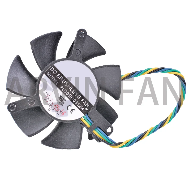 

Brand New Original COOLING REVOLUTION PLD05010S12M 45mm 39mm 12V 0.15A 4pin 4-wire 4pin Computer Graphics Video Card Cooling Fan