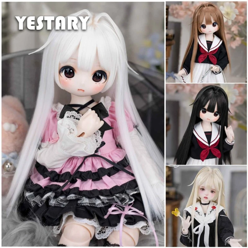 YESTARY BJD Doll Accessorie Wigs For 1/3 1/4 Kids Toys High Temperature Silk Long Hair Tress With Bangs For BJD Doll Gifts Wigs
YESTARY BJD Doll Accessorie Wigs For 1/3 1/4 Kids Toys High Temperature Silk Long Hair Tress With Bangs For BJD Doll Gifts Wigs