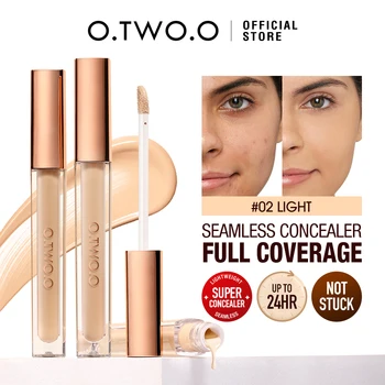 O.TWO.O Concealer Makeup Base Matte Lightweight Waterproof Eyes Dark Circles Foundation Cream Face Concealer Comestics