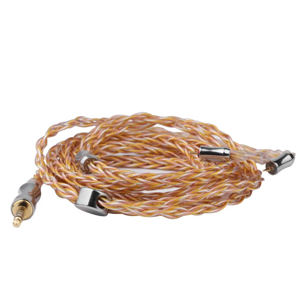 Tripowin NUCOOL 21 Core OFC+28 Core Silver-plated Copper Mixed Braided Cable with 3.5mm Plug, 0.78mm 2Pin Connector
Tripowin NUCOOL 21 Core OFC+28 Core Silver-plated Copper Mixed Braided Cable with 3.5mm Plug, 0.78mm 2Pin Connector
