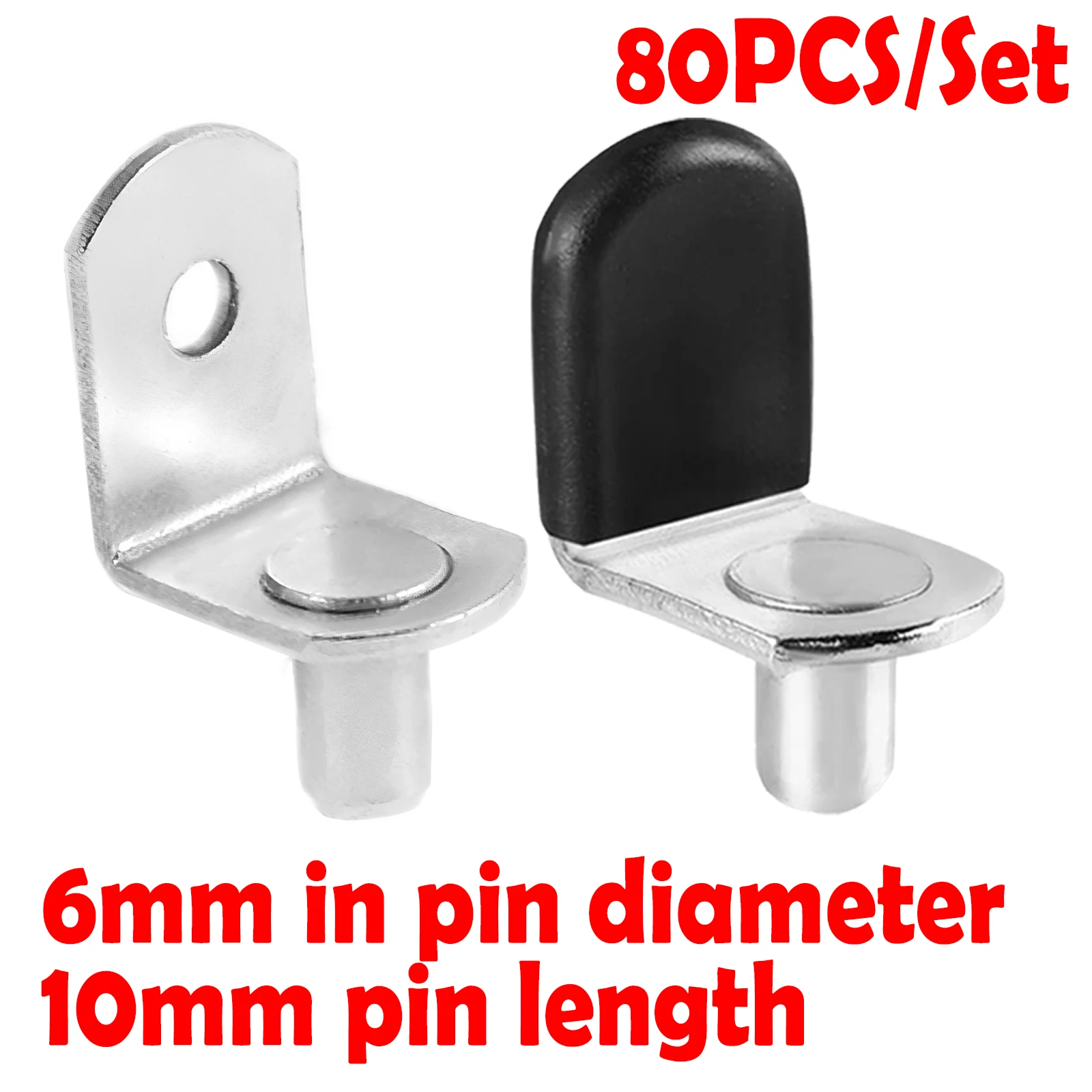 80PCS/Set Shelf pins Glass Supports Furniture Cabinet Closet Bookcase Shelf Bracket-Style Pegs for Bookshelf Kitchen Shelf Pegs
80PCS/Set Shelf pins Glass Supports Furniture Cabinet Closet Bookcase Shelf Bracket-Style Pegs for Bookshelf Kitchen Shelf Pegs