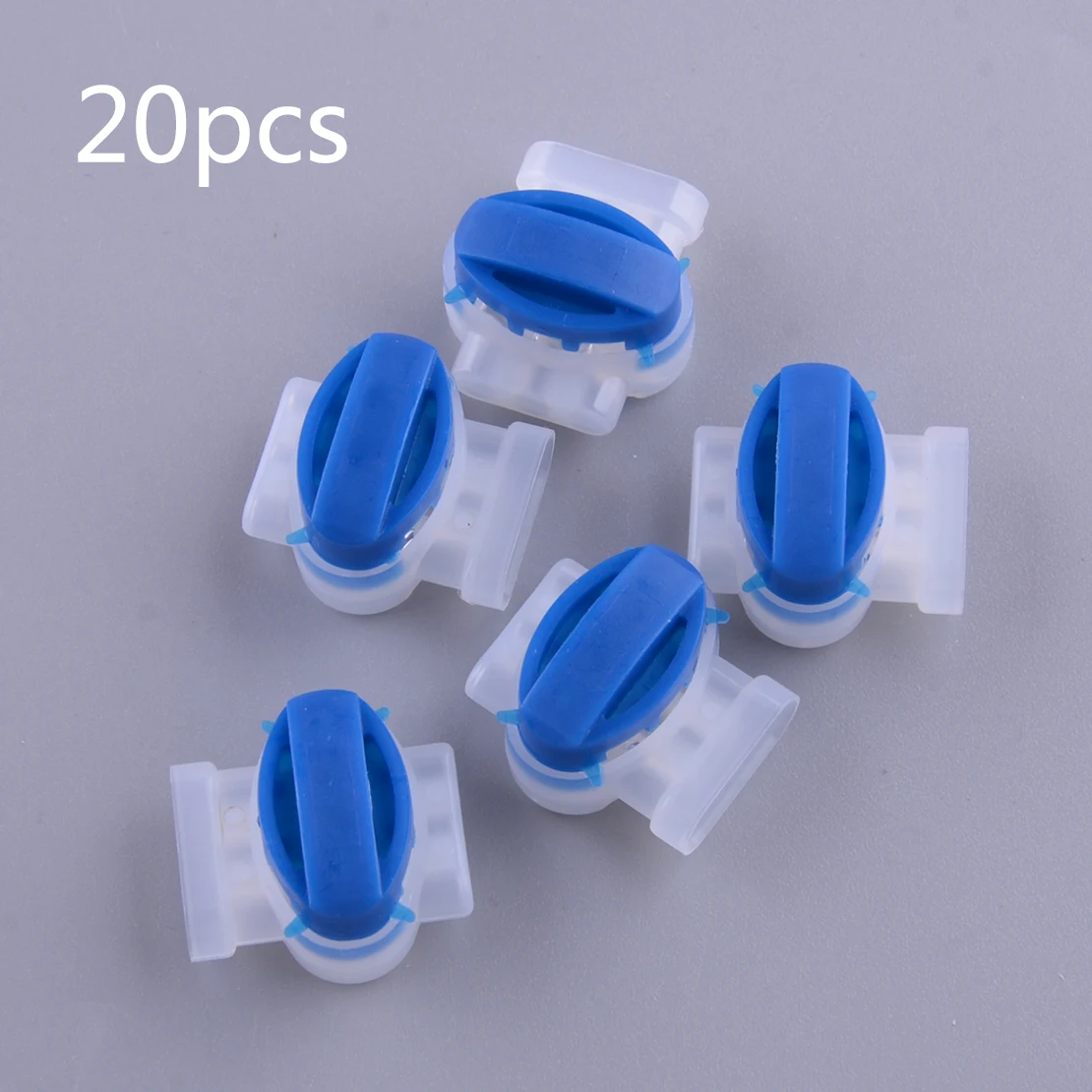 ABS 20pcs/Set Wire Connectors 3 Holes Fit for Outdoor Garden Automower Robotic Lawn Mower 22AWG to 14AWG
ABS 20pcs/Set Wire Connectors 3 Holes Fit for Outdoor Garden Automower Robotic Lawn Mower 22AWG to 14AWG