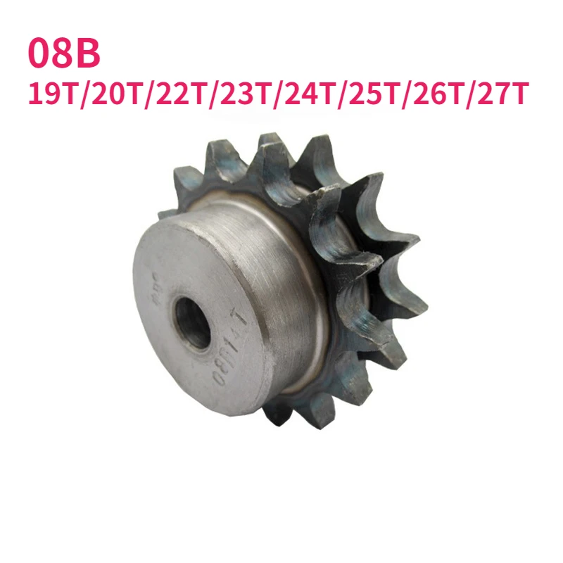 1 шт. 08B 19T/20T/22T/23T/24T/25T/26T/27T зубцы 45 # стальная двухрядная цепная шестерня, промышленная цепная шестерня, шаг колеса 12,7 мм
1 шт. 08B 19T/20T/22T/23T/24T/25T/26T/27T зубцы 45 # стальная двухрядная цепная шестерня, промышленная цепная шестерня, шаг колеса 12,7 мм