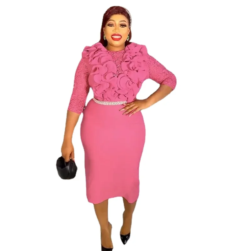 Elegant African Dresses for Women Muslim Fashion Abayas Robe Dashiki Ankara Lace flower Outfits Evening Gown Kaftan Maxi Dres
Elegant African Dresses for Women Muslim Fashion Abayas Robe Dashiki Ankara Lace flower Outfits Evening Gown Kaftan Maxi Dres