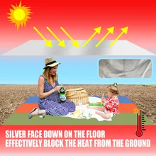 Free shipping Insulated sunshade cloth multi-purpose sand-proof waterproof beach camping blanket anti-ultraviolet sunshade
Free shipping Insulated sunshade cloth multi-purpose sand-proof waterproof beach camping blanket anti-ultraviolet sunshade