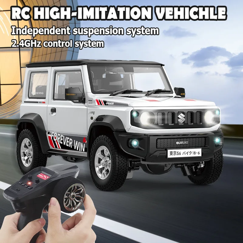 Hengguan Model Jimny Simulation Model 1:16 Sound And Light Smoke Off Road Remote Control Vehicle Rc Car Racing
Hengguan Model Jimny Simulation Model 1:16 Sound And Light Smoke Off Road Remote Control Vehicle Rc Car Racing