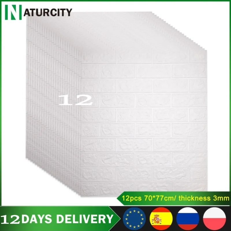 3D Wall Panel Living Room Brick Stickers Bedroom papel pintado de pared home decor room decoration wallpaper for walls in rolls
3D Wall Panel Living Room Brick Stickers Bedroom papel pintado de pared home decor room decoration wallpaper for walls in rolls