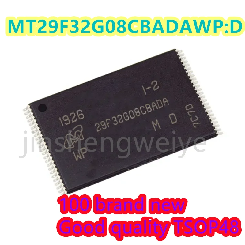 1~10PCS MT29F32G08CBADAWP:D Silkscreen 29F32G08CBADA Package TSOP-48 Memory IC Brand New Good Quality
1~10PCS MT29F32G08CBADAWP:D Silkscreen 29F32G08CBADA Package TSOP-48 Memory IC Brand New Good Quality