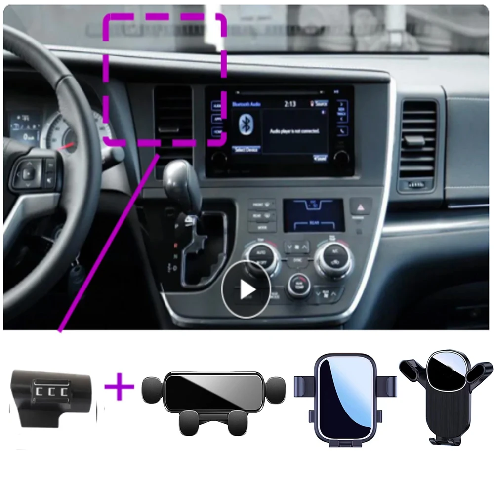 Car Mobile Phone Holder For Toyota Sinenna 2015 2016 2017 2018 Special Fixed Bracket Base Interior Accessories
Car Mobile Phone Holder For Toyota Sinenna 2015 2016 2017 2018 Special Fixed Bracket Base Interior Accessories