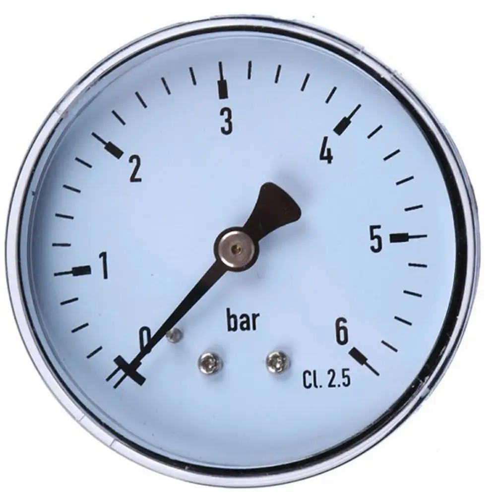 TS-60-6bar Precision Pressure Gauge 0-6 Bar 1/4“NPT Back Pressure Gauge Portable Water Pressure Tester
TS-60-6bar Precision Pressure Gauge 0-6 Bar 1/4“NPT Back Pressure Gauge Portable Water Pressure Tester