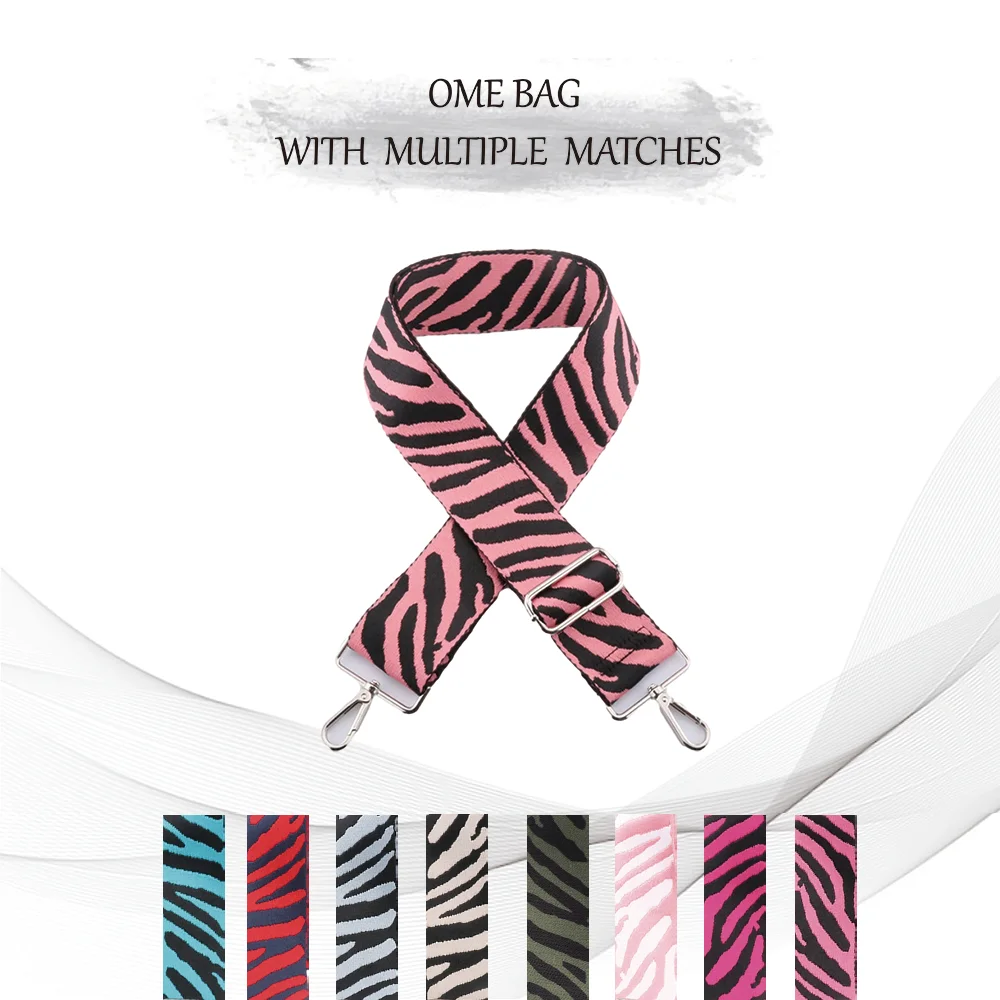 Replacement Adjustable Detachable Bag Strapzebra stripes Accessories Bag Strap High Quality Shoulder Bag Strap Adjustable
Replacement Adjustable Detachable Bag Strapzebra stripes Accessories Bag Strap High Quality Shoulder Bag Strap Adjustable