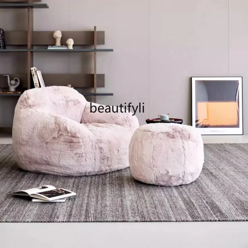Cream Style Single-Seat Sofa Chair Living Room Single Leisure Chair Balcony Lazy Sofa
Cream Style Single-Seat Sofa Chair Living Room Single Leisure Chair Balcony Lazy Sofa
