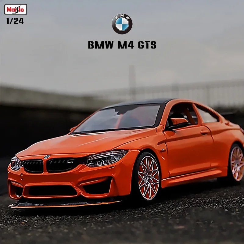 Maisto 1:24 Orange BMW M4 GTS Alloy Racing Convertible alloy car model simulation car decoration collection gift toy
Maisto 1:24 Orange BMW M4 GTS Alloy Racing Convertible alloy car model simulation car decoration collection gift toy