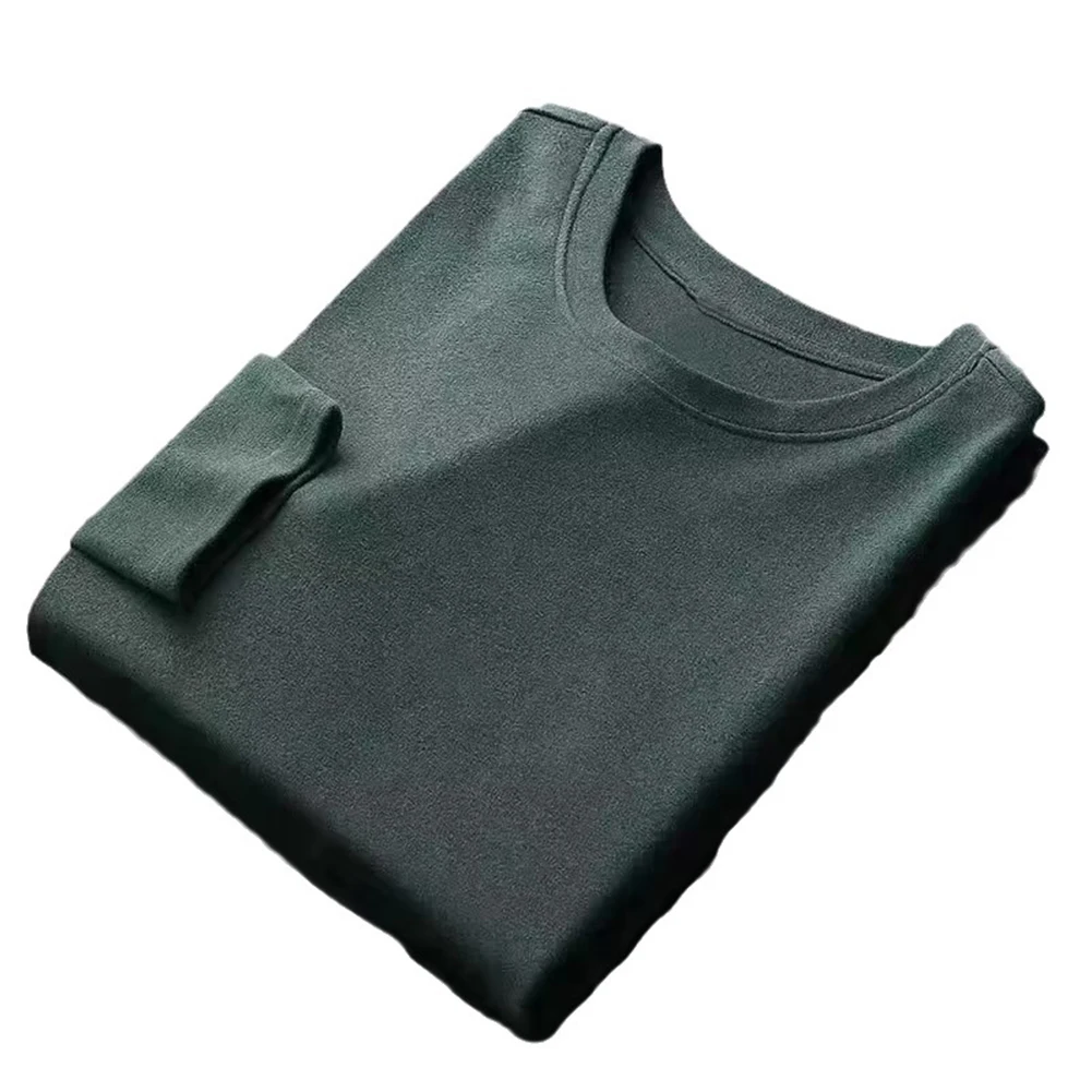 Fashion Man Warm Winter Thermal Underwear Tops Slim Undershirt Thicken O Neck Long Sleeve Pullover T Shirt For Men Clothing
Fashion Man Warm Winter Thermal Underwear Tops Slim Undershirt Thicken O Neck Long Sleeve Pullover T Shirt For Men Clothing