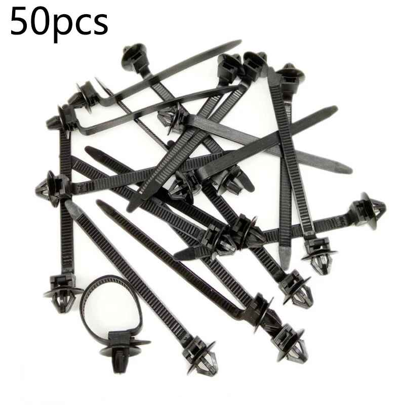 50pcs/set Nylon Cable Tie Wrap Fixed Fastener Clips Car Hose Fastening Zip Strap Kit Can Release 92mm X5mm Fastener
50pcs/set Nylon Cable Tie Wrap Fixed Fastener Clips Car Hose Fastening Zip Strap Kit Can Release 92mm X5mm Fastener