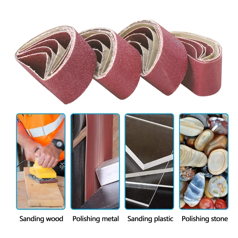 5PCS 75×457mm Sanding Belts Polishing Grinding Woodworking Sandpaper Abrasive For Furniture Hardware Decoration Polishing
5PCS 75×457mm Sanding Belts Polishing Grinding Woodworking Sandpaper Abrasive For Furniture Hardware Decoration Polishing