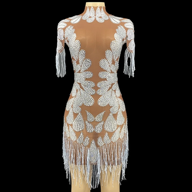 Luxury Rhinestones Sexy Backless Sheath Mini Dress Evening Party Performance Costume Bar Nightclub Singer Dancer Stage Wear
Luxury Rhinestones Sexy Backless Sheath Mini Dress Evening Party Performance Costume Bar Nightclub Singer Dancer Stage Wear