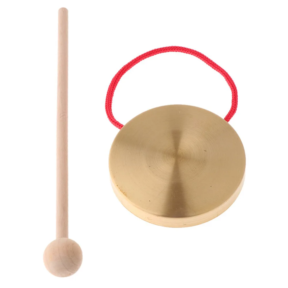 4.5 Inch Hand Gong Copper Cymbals With Wooden Stick Chapel Opera Percussion Kids Toy Traditional Chinese Folk Musical Toy
4.5 Inch Hand Gong Copper Cymbals With Wooden Stick Chapel Opera Percussion Kids Toy Traditional Chinese Folk Musical Toy