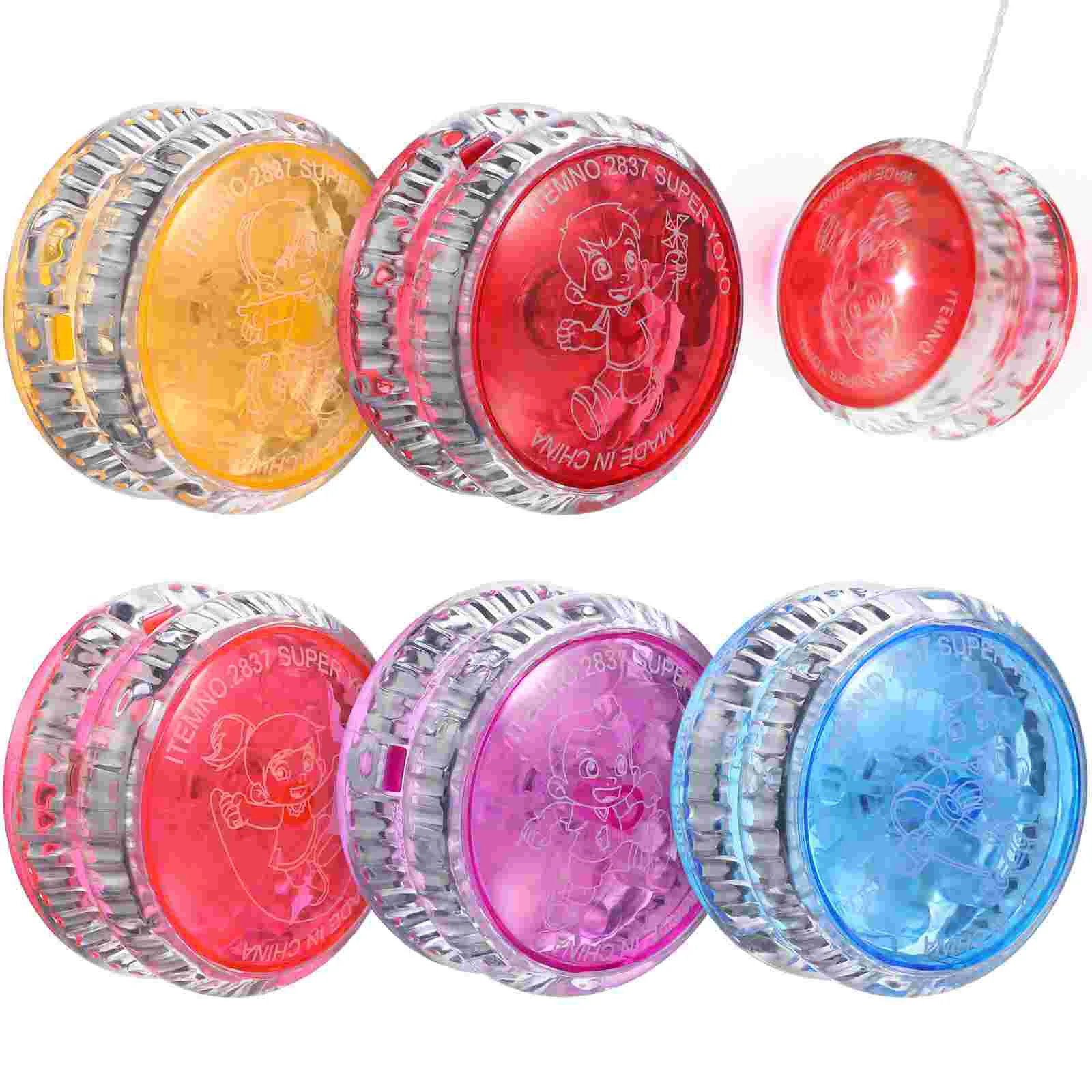 5 Pcs Children’s Toys Yoyo Luminous Yo-yo Kids Ball Indoor Playthings LED Gift Plastic
5 Pcs Children’s Toys Yoyo Luminous Yo-yo Kids Ball Indoor Playthings LED Gift Plastic