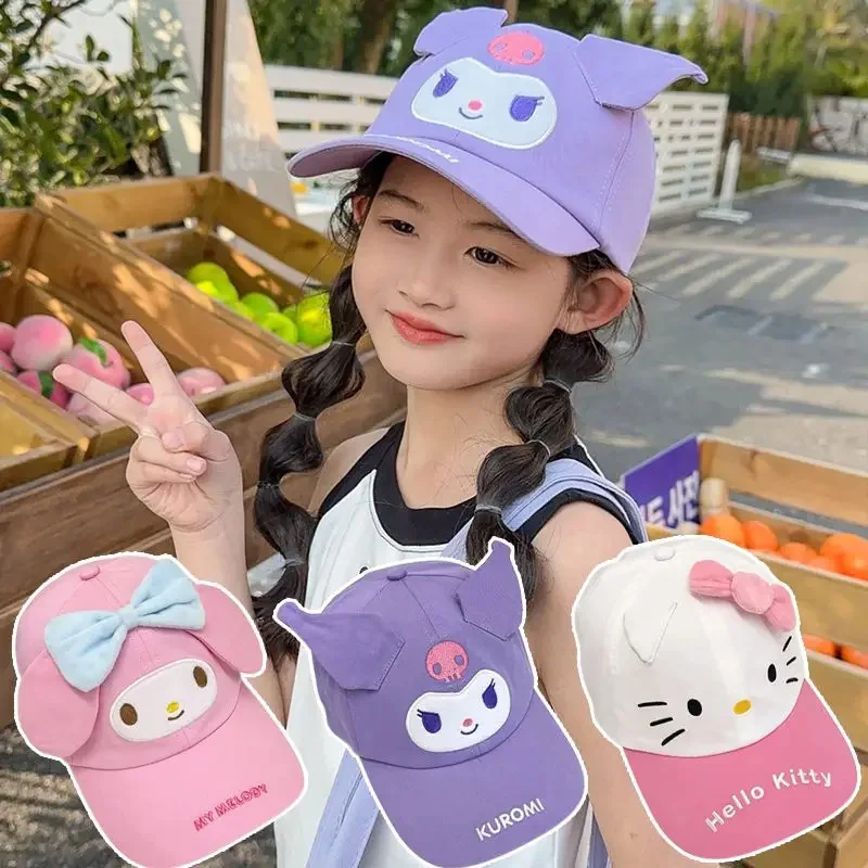 Новые детские бейсболки My Melody Kuromi Cinnamoroll универсальные модные трендовые солнцезащитные аксессуары
Новые детские бейсболки My Melody Kuromi Cinnamoroll универсальные модные трендовые солнцезащитные аксессуары
