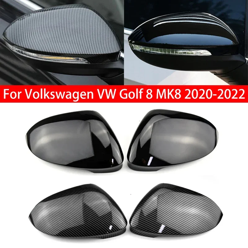For Volkswagen VW Golf 8 MK8 2020-2022 Car Replacement Rearview Side Mirror Cover Wing Cap Exterior Door Case Trim Carbon Style
For Volkswagen VW Golf 8 MK8 2020-2022 Car Replacement Rearview Side Mirror Cover Wing Cap Exterior Door Case Trim Carbon Style