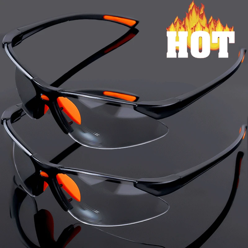 2Pcs Clear Factory Lab Work Safety Eye Protective Glasses Anti-impact Wind Dust Proof Goggles Anti Blue Light Glasses 
2Pcs Clear Factory Lab Work Safety Eye Protective Glasses Anti-impact Wind Dust Proof Goggles Anti Blue Light Glasses