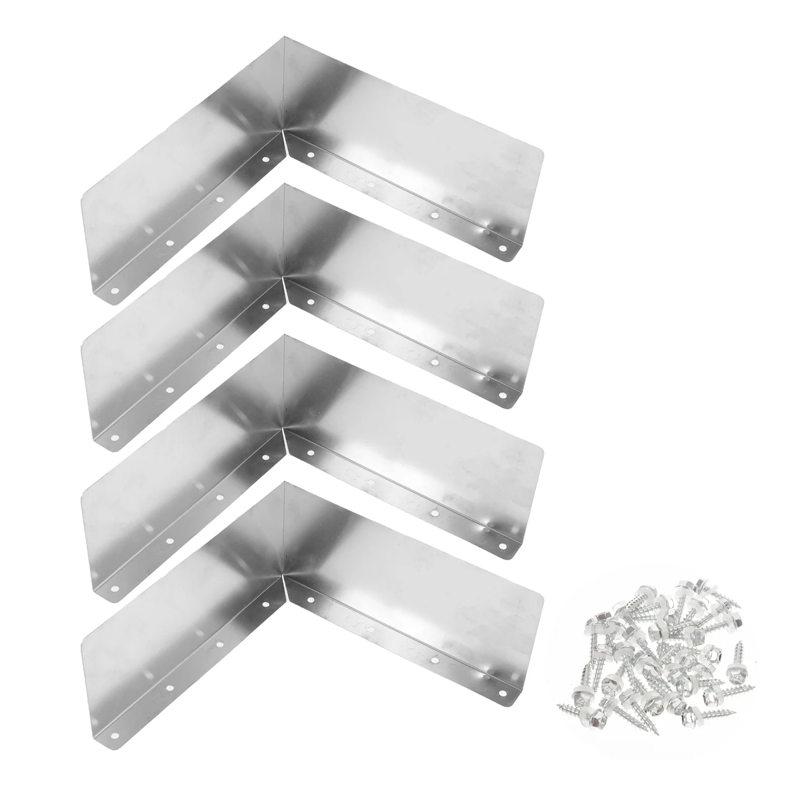 4 Pcs Rain Gutter Diverter Concrete Splash Block Roof Shingles Shunt Guards for House Downspout Drain
4 Pcs Rain Gutter Diverter Concrete Splash Block Roof Shingles Shunt Guards for House Downspout Drain
