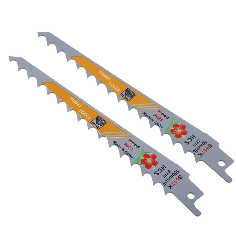 Hot Sale Newest Reliable Useful Saw Blade S617K Reciprocating Saw Wood Cutting 2pcs Blade Jigsaw Board Cutting
Hot Sale Newest Reliable Useful Saw Blade S617K Reciprocating Saw Wood Cutting 2pcs Blade Jigsaw Board Cutting