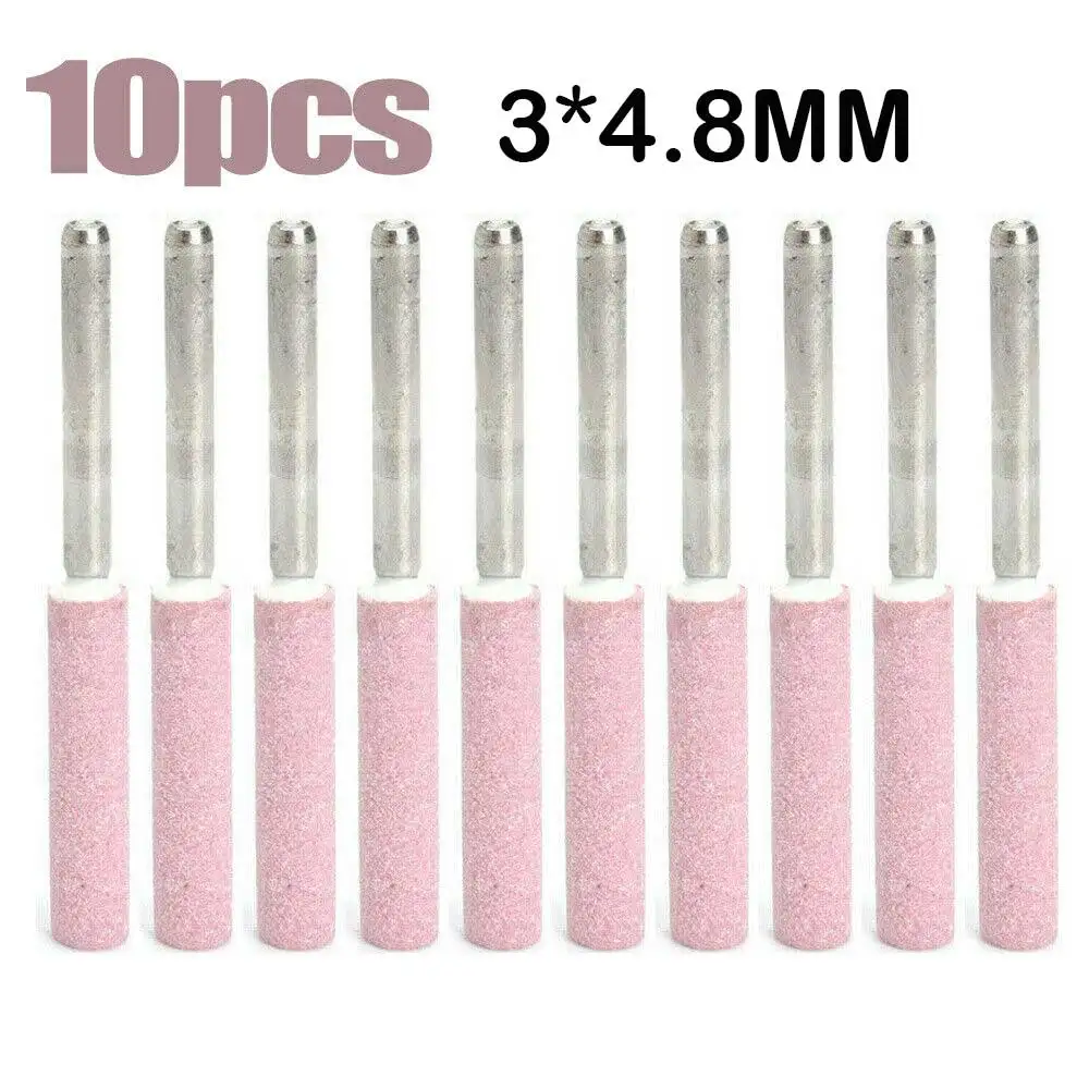 10Pcs/Set 4.8mm Diameter Chainsaw Sharpener Grinding Stone File Chain Saw Sharpening Tool For 120-150 Mesh Electric Grinder Part
10Pcs/Set 4.8mm Diameter Chainsaw Sharpener Grinding Stone File Chain Saw Sharpening Tool For 120-150 Mesh Electric Grinder Part