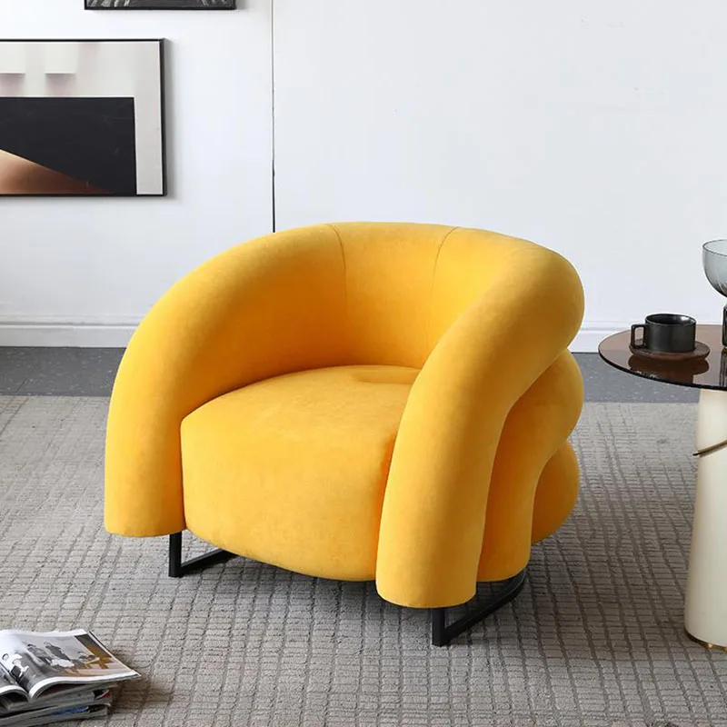 Modern Office Single Sofa Chairs Light Luxury Hotel Waiting Chairs Postmodern Hallway Personality Creative Flannel Lounges
Modern Office Single Sofa Chairs Light Luxury Hotel Waiting Chairs Postmodern Hallway Personality Creative Flannel Lounges