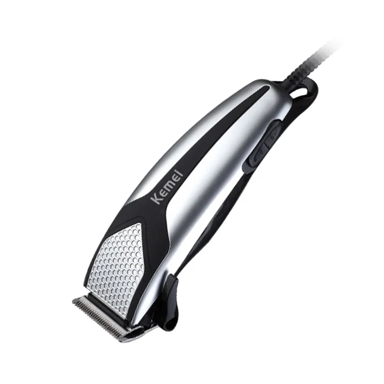 

Kemei KM-4640 12w Carbon Steel Cutter Head Mute Eu Plug Adult Children Household Electric Hair Clipper