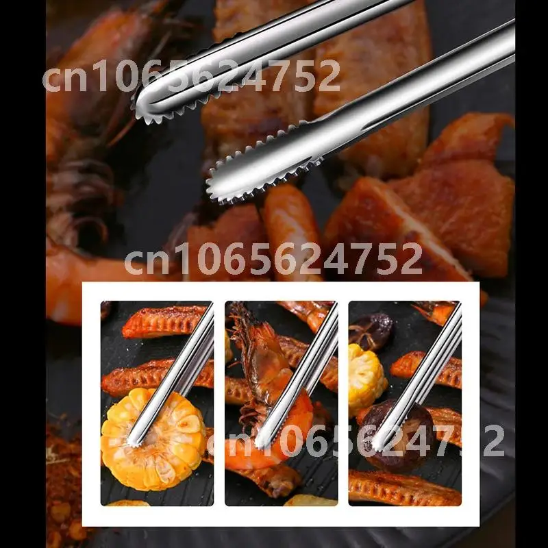 Kitchen Cooking Salad Tools Gadget Stainless Steel Bbq Grilling Bread Clip Silicone Finger Chuck Bakery Clamp Pastry Tong
Kitchen Cooking Salad Tools Gadget Stainless Steel Bbq Grilling Bread Clip Silicone Finger Chuck Bakery Clamp Pastry Tong