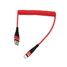 USB-C Type C Cable stretched Coiled Spring Spiral Type-C Male Extension Cord Data Sync Charger Wire Charging Cable For Samsung
USB-C Type C Cable stretched Coiled Spring Spiral Type-C Male Extension Cord Data Sync Charger Wire Charging Cable For Samsung