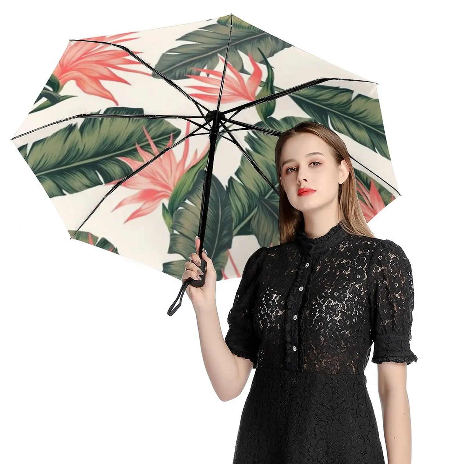 Automatic Umbrella Rain Sun Rain Anti Uv Windproof Beach Umbrella Girl Parasol Folding Parasol Umbrellas Rain Women Portable34
Automatic Umbrella Rain Sun Rain Anti Uv Windproof Beach Umbrella Girl Parasol Folding Parasol Umbrellas Rain Women Portable34