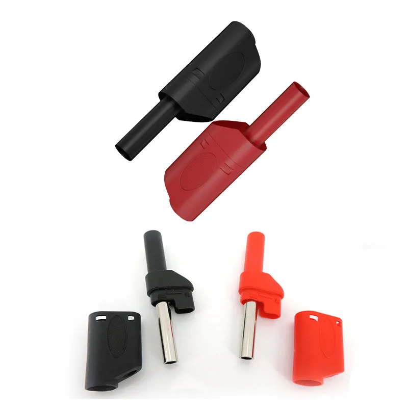 1/5pcs Red/Black Safety Fully Insulated 4mm Male Stackable Banana male Plug Connector red black for cable plug t1
1/5pcs Red/Black Safety Fully Insulated 4mm Male Stackable Banana male Plug Connector red black for cable plug t1