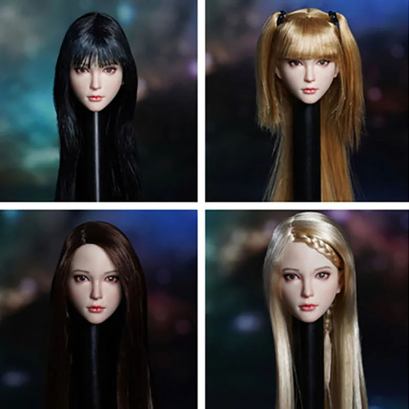 In Stock SUPER DUCK 1/6 SDH028 Female Long Hair Head Sculpt Carving Model Fit 12'' Action Figure Body
In Stock SUPER DUCK 1/6 SDH028 Female Long Hair Head Sculpt Carving Model Fit 12'' Action Figure Body