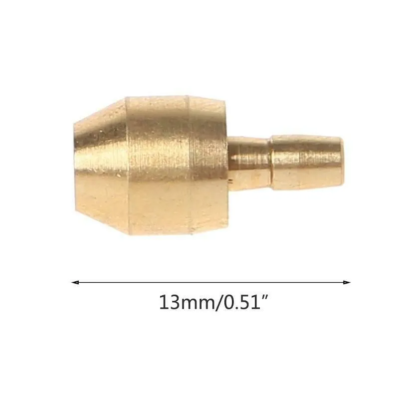 5.4mm tubing Olive Head 5pcs Bicycle Brake Brake Hose Olive/Bushing Golden Hydraulic Insert Metal High quality
5.4mm tubing Olive Head 5pcs Bicycle Brake Brake Hose Olive/Bushing Golden Hydraulic Insert Metal High quality