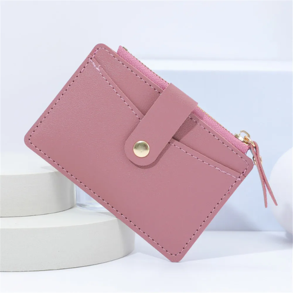 New Leather Card Holder Fashion Women Mini Coin Purses Card Case Small Wallet For Male Card Holder Pouch Zipper Money Bag Clutch
New Leather Card Holder Fashion Women Mini Coin Purses Card Case Small Wallet For Male Card Holder Pouch Zipper Money Bag Clutch