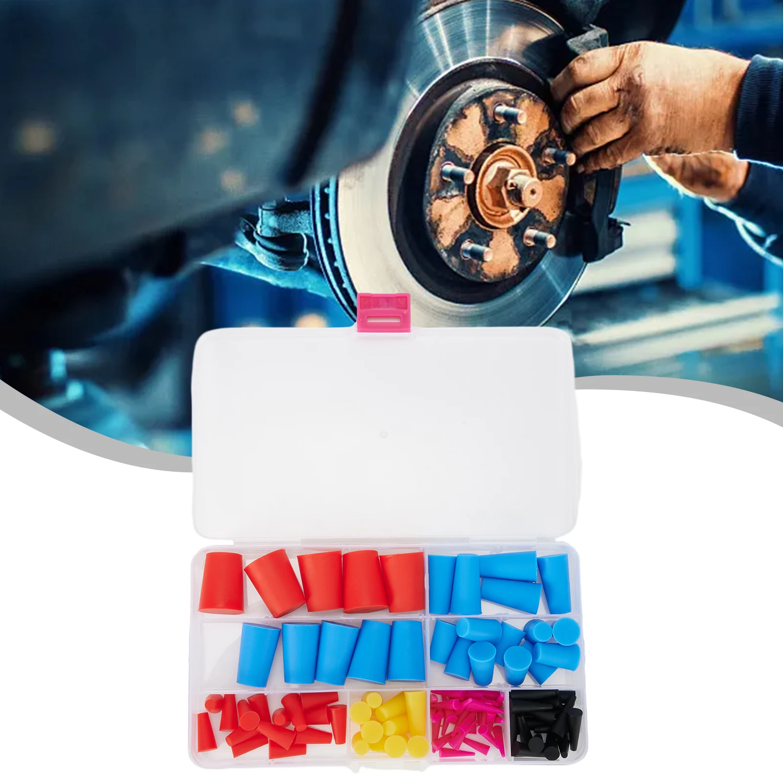 Random Color Silicone Cone Plug Masking Plug Car Accessories Car Accessory Powder Coating Silicone Stopper Universal
Random Color Silicone Cone Plug Masking Plug Car Accessories Car Accessory Powder Coating Silicone Stopper Universal