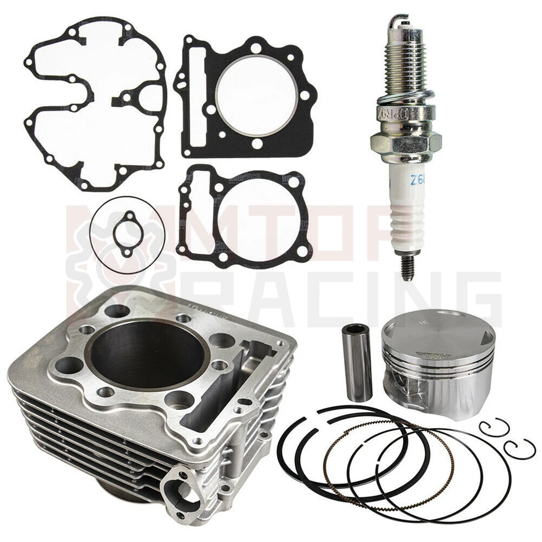 85mm 397cc ATV Bore Cylinder Head Piston Gasket Top End Kit For Honda Sportrax TRX400EX 1999-2008 2000 2001 02 03 04 05 06 2007
85mm 397cc ATV Bore Cylinder Head Piston Gasket Top End Kit For Honda Sportrax TRX400EX 1999-2008 2000 2001 02 03 04 05 06 2007