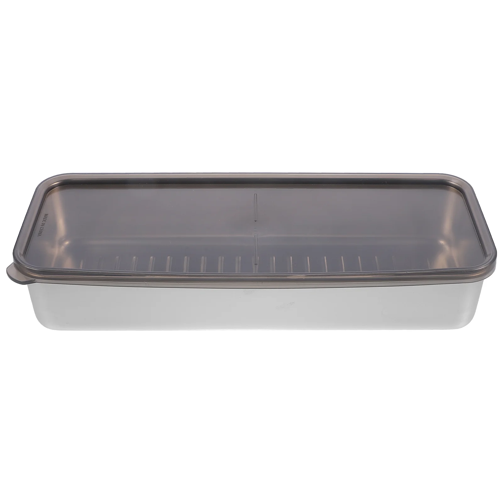 Stainless Steel Crisper Containers for Refrigerator Bacon Organizer Storage Refridgerator
Stainless Steel Crisper Containers for Refrigerator Bacon Organizer Storage Refridgerator