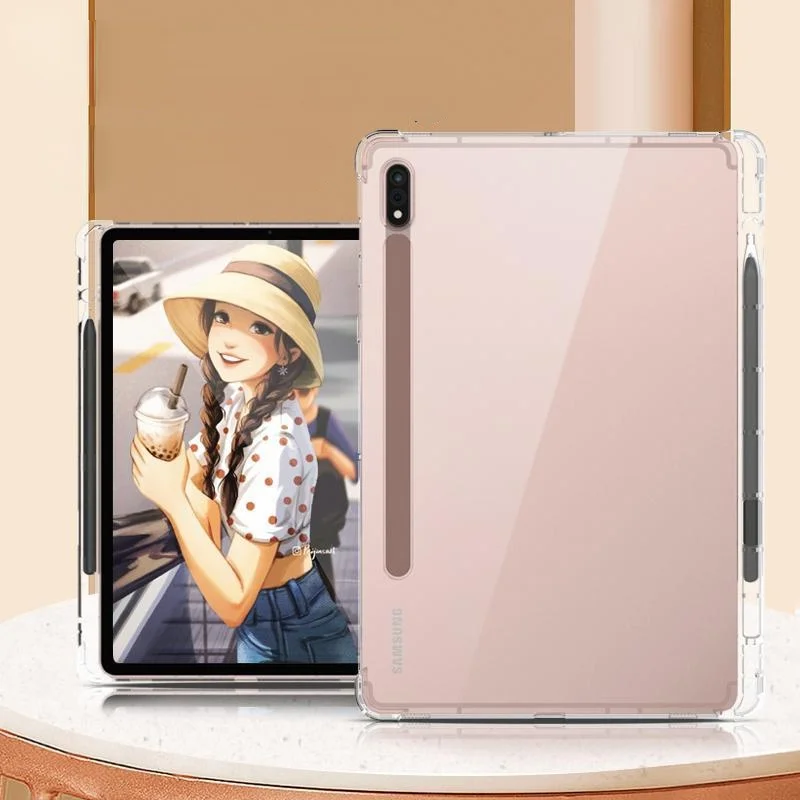 Case With Pencil Holder For Samsung Galaxy Tab S8 Ultra S7 S8 Plus + 12.4'' 11'' A8 10.5 A7 Lite 8.7 Transparent Back Cover
Case With Pencil Holder For Samsung Galaxy Tab S8 Ultra S7 S8 Plus + 12.4'' 11'' A8 10.5 A7 Lite 8.7 Transparent Back Cover