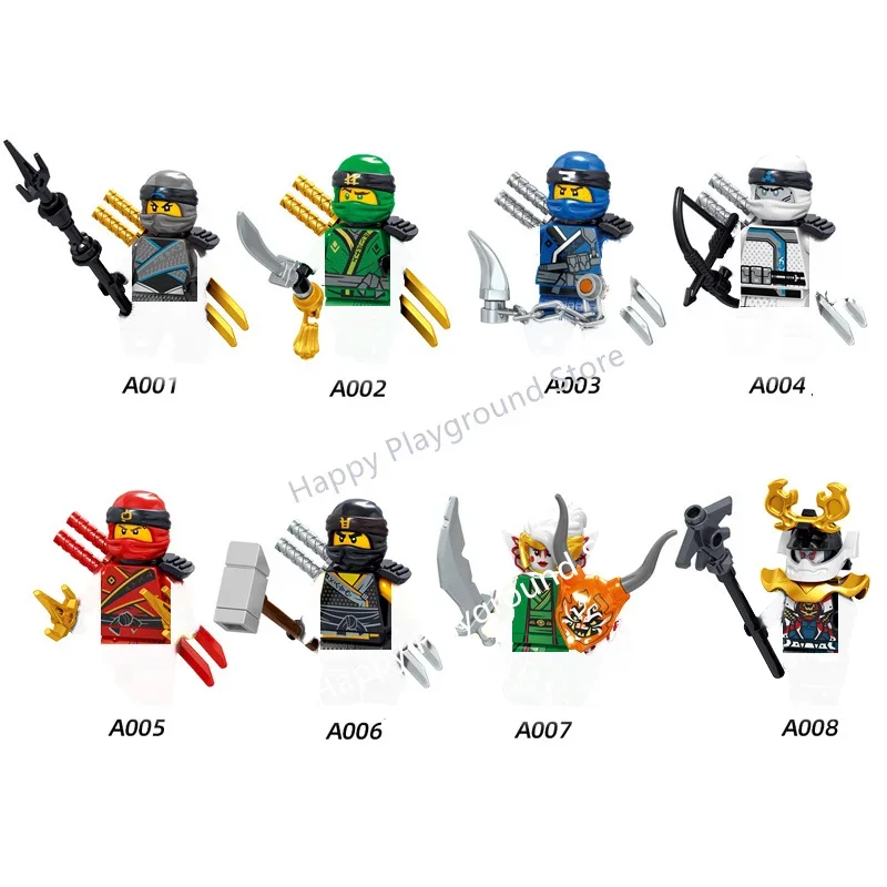 Фигурка ниндзя Garmadon Jay Zane и Kai Nya Lloyd Samukai Cole Harumi ультрафиолетовые фигурки Pyro Snake Morro, строительные блоки, детская игрушка
Фигурка ниндзя Garmadon Jay Zane и Kai Nya Lloyd Samukai Cole Harumi ультрафиолетовые фигурки Pyro Snake Morro, строительные блоки, детская игрушка