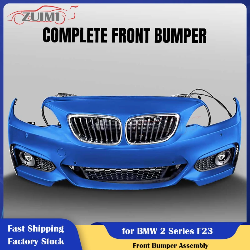 

F23 Car Front Bumper Assembly Pre-owned Body Kits Sets PP Material Auto Parts for BMW 2 Series F23