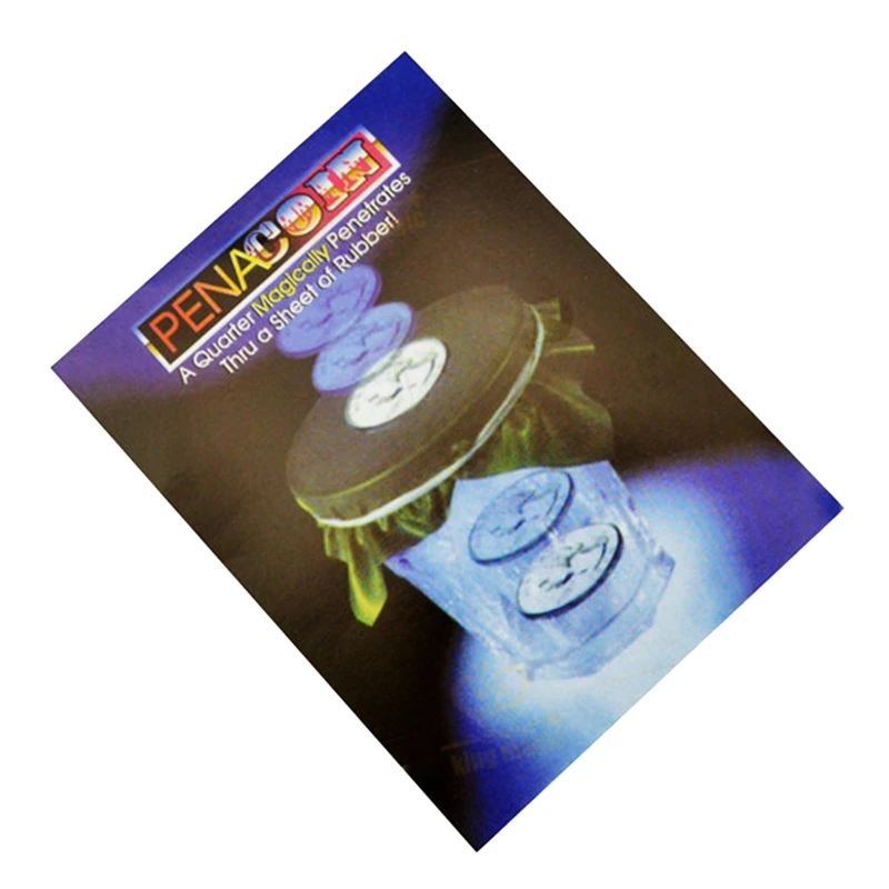 Coin Tricks Fun Reusable Coin Penetration Film Tricks Amazing Tricks for Adult Kid
Coin Tricks Fun Reusable Coin Penetration Film Tricks Amazing Tricks for Adult Kid