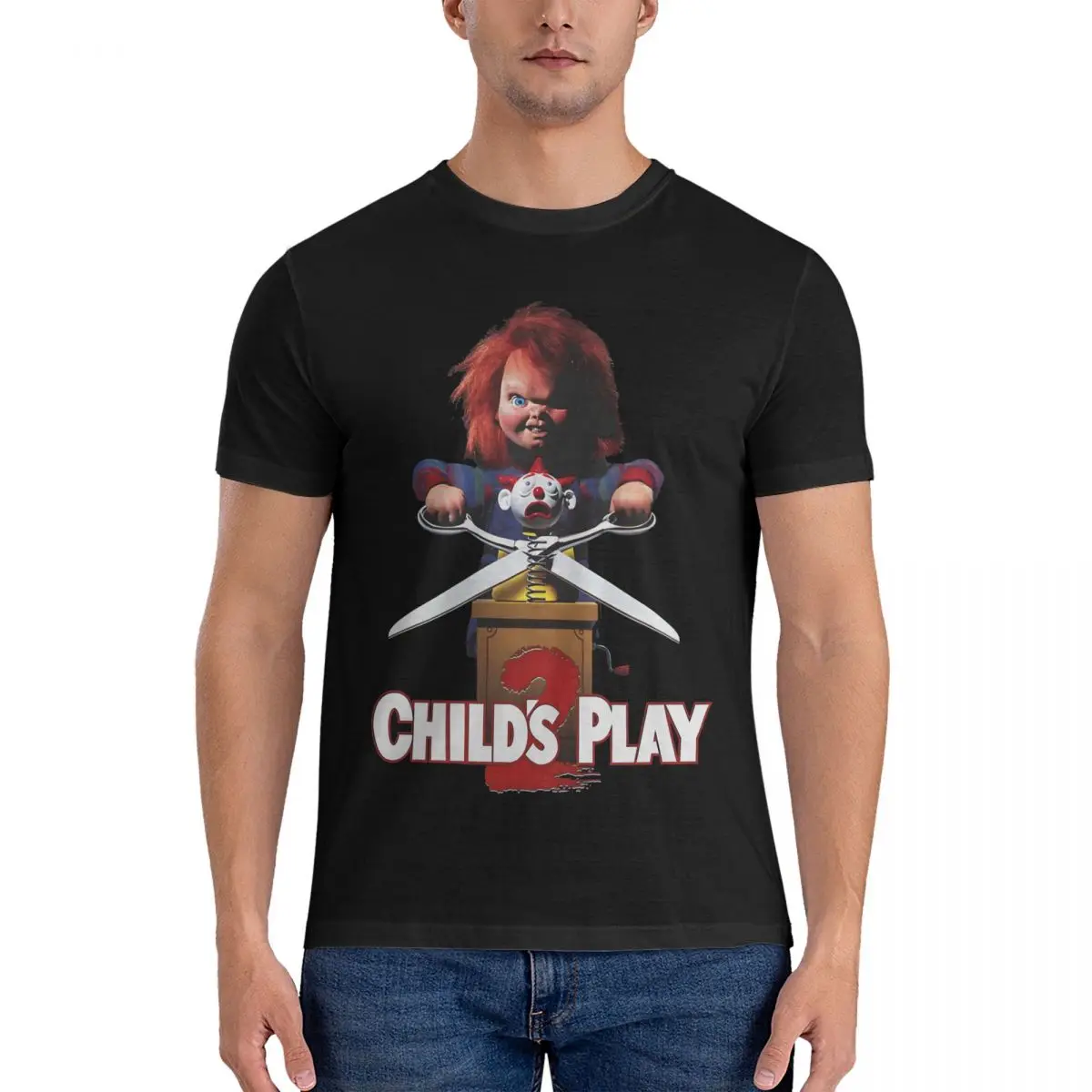 Men's T-Shirt Funny Casual Cotton Tee Shirt Short Sleeve C-Chucky T Shirts Round Collar Tops 6XL
Men's T-Shirt Funny Casual Cotton Tee Shirt Short Sleeve C-Chucky T Shirts Round Collar Tops 6XL